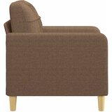  Fotelja smeđa 60 cm od tkanine | shoptok.hr