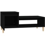  Stolić za kavu crni 100 x 50 x 45 cm od konstruiranog drva Crna | Shoptok.si