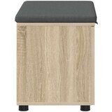  Haldna klop z blazino z vrati Sonoma hrast 60 x 38 x 46 cm, (5000155684) | Shoptok.si