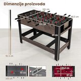 Sportivo 3u1 multifunkcionalni sto za igre 125 cm | Eponuda.com