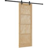  Klizna vrata ORKDAL 73,5 x 211 cm Masivna borovina Prirodna | shoptok.hr