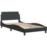  Okvir za krevet Dover crni 100 x 190 cm od umjetne kože | shoptok.hr