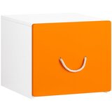 SoBuy knjižna omara za otroke v beli barvi v skandinavskem slogu, (20815221) Cene