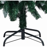 vidaXL Umjetno božićno drvce Zelena 180 cm PVC i Čelik i Plastika | shoptok.hr