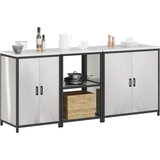  Kuhinjski set za pohranu HATTEM 3 pcs Srebrna Nehrđajući čelik | shoptok.hr