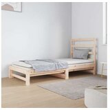  Dnevni ležaj na izvlačenje 2 x (90x190) cm od masivne borovine | shoptok.hr