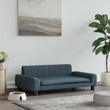 vidaXL Krevet za pse tamnosivi 90 x 53 x 30 cm od tkanine Cijene