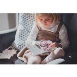 Milin Wooden Lacing Toy Mr. Teddy aktivna igračka 22 cm x 17 cm x 0,7 cm 1 kom | shoptok.hr