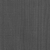  Okvir za krevet od masivne borovine sivi 200 x 200 cm | shoptok.hr