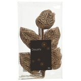 Dekordom novogodišnji cvet - glitter leaf 1pcs 36cm 029327 - bronze - kmg ( 041543 ) | ePonuda.com