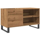 vidaXL Omarica za gramofonske plošče artisan hrast 84,5x38x48 cm | Shoptok.si