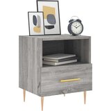 vidaXL Nočna omarica 2 kosa siva sonoma 40x35x47,5 cm inženirski les | Shoptok.si