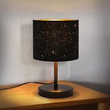 Nettlife Lampe de chevet vintage E27 ciel étoilé abat-jour en tissu cadeaux de Noël avec interrupteur à bascule, (22143978) | Shoptok.si