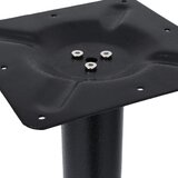  Noga za bistro stol crna 56 x 56 x 107 cm od lijevanog željeza | shoptok.hr