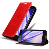 Cadorabo Ohišje, združljivo z Sony Xperia Z v rdeče jabolko - Zaščitni ovitek z magnetnim zapiranjem, stoječo funkcijo in režo za kartice, (20558360) | Shoptok.si