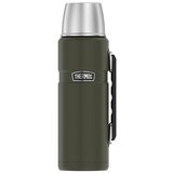 Thermos 470 ml flask with cup holder - army green Cijene