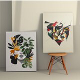 Wallity zidna dekoracija 2KNV4329, 70 x 100cm, 2 komada | Eponuda.com