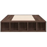  Okvir za krevet smeđi hrast 75x190 cm konstruirano drvo | shoptok.hr