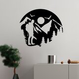 Wallity Zidna dekoracija Outdoor, 61 x 70 cm, Crna | ePonuda.com