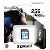 Kingston SD 256GB CanvasGoPlus SDXC;r/w:170/90MB/s SDG3/256GB | Eponuda.ba