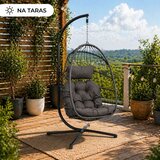  Viseća stolica - siva | shoptok.hr