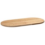  Ploča stola 80x40x2 cm Masivno drvo Hrast Ovalni | shoptok.hr