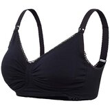 Carriwell Grudnjak za trudnice i dojilje podstavljeni GelWire crni, 2XL | shoptok.hr