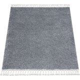 RugsX Preproge Preproga BERBER square 9000 siva Čopki berbery 160x160 cm Siva | Shoptok.si