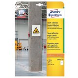 Avery Zweckform Papirne etikete s super močnim lepilom, 210 x 297 mm | Shoptok.si