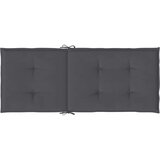  Jastuci za vrtne stolice 6 kom antracit 120x50x3 cm od tkanine | shoptok.hr