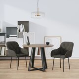  Blagovaonske stolice 2 kom tamnosive baršunaste | shoptok.hr