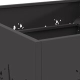  Kamin Crna 60 x 60 x 30 cm Čelik | Eponuda.com