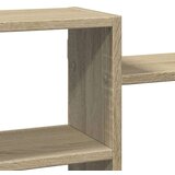 vidaXL Zidna polica boja hrasta sonome 129x18x42 cm konstruirano drvo | shoptok.hr