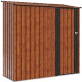  Vrtne hiške Rjava 203 x 85,5 x 200 cm Kovina, (5000143542) | Shoptok.si