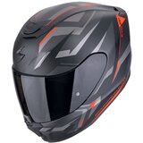 Scorpion kaciga Exo-391 aaxo matt black red Cene