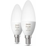 Philips LED žarnice v kompletu 2 ks z žarnico E14, 5 W White and color ambiance – | Shoptok.si