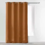 Rjava zavesa iz mikrovlaken 140x260 cm Absolu –