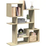 regal za knjige boja hrasta 92x29x112 cm drveni