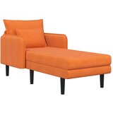  Preveliki šezlong Narančasta Baršunasta tkanina - Narančasta 71 cm | shoptok.hr