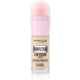 Maybelline Instant Age Rewind Perfector 4-In-1 Glow posvetlitveni tekoči puder z gobico 20 ml odtenek 00 Fair Cene