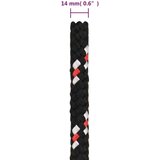  Brodski konop crni 14 mm 25 m od polipropilena | shoptok.hr