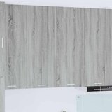 Viseći ormarić s policom Riga Siva Sonoma 80 x 31 x 100 cm Cijene
