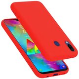 Cadorabo Ohišje, združljiv s Samsungom v tekoči rdeči barvi - zaščitni pokrov iz fleksibilnega silikona TPU, (20583394) Cene