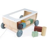 Janod Leseni voziček s kockami | Shoptok.si