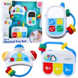  glazbeni set igračaka za bebe 3u1 - trio | Shoptok.si