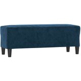  the living store klop modra 100x35x41 cm žamet - klop, (21494920) | Shoptok.si