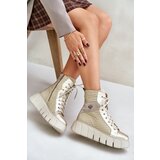 Maciejka Leather Platform Ankle Boots | Shoptok.si