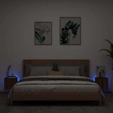  Zidni TV ormarići LED 2 kom smeđa boja hrasta 30 5 x 35 x 30 cm | shoptok.hr