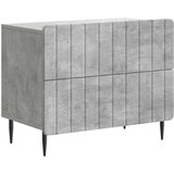  Noćni ormar Betonska siva 62 x 34,5 x 49,5 cm Konstruirano drvo | shoptok.hr
