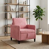 SOFA s pohranom Ružičasta 72 x 78 x 87 cm Poliester | Shoptok.si